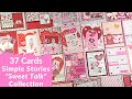 37 Cards | Simple Stories | Sweet Talk Collection