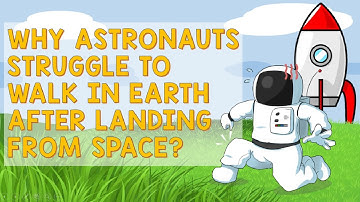 Why Astronauts struggle to walk on Earth after landing from Space | Animation