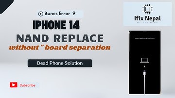 iPhone 14 nand chip storage ic replace without motherboard dismantle
