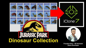 All Dinosaur Collection - iClone 7.9 Tutorial