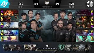 CLG vs TSM - HIGHLIGHTS | LCS Summer Split 2020 | Counter Logic Gaminmg vs Team Solomid.