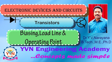 Biasing | Load Line | Operating Point