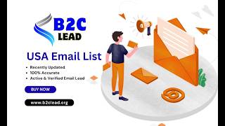 USA Email List | Verified Consumer Email Database by B2C Lead
