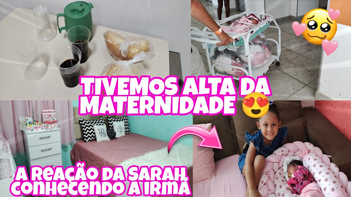 TIVEMOS ALTA DA MATERNIDADE||A REAÇÃO DA SARAH CONHECENDO A IRMÃ 😢💕||mãe solo