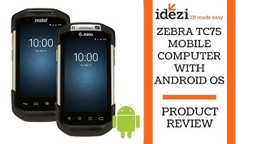 Zebra TC75 - Mobile Computer with Android OS Swipe Assist - Idezi "ID Made Easy"