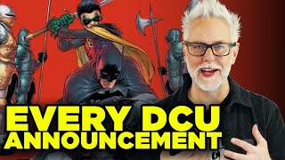 DCU ANNOUNCEMENT REACTION! New Batman, Superman Legacy, and More from James Gunn's DC Studios