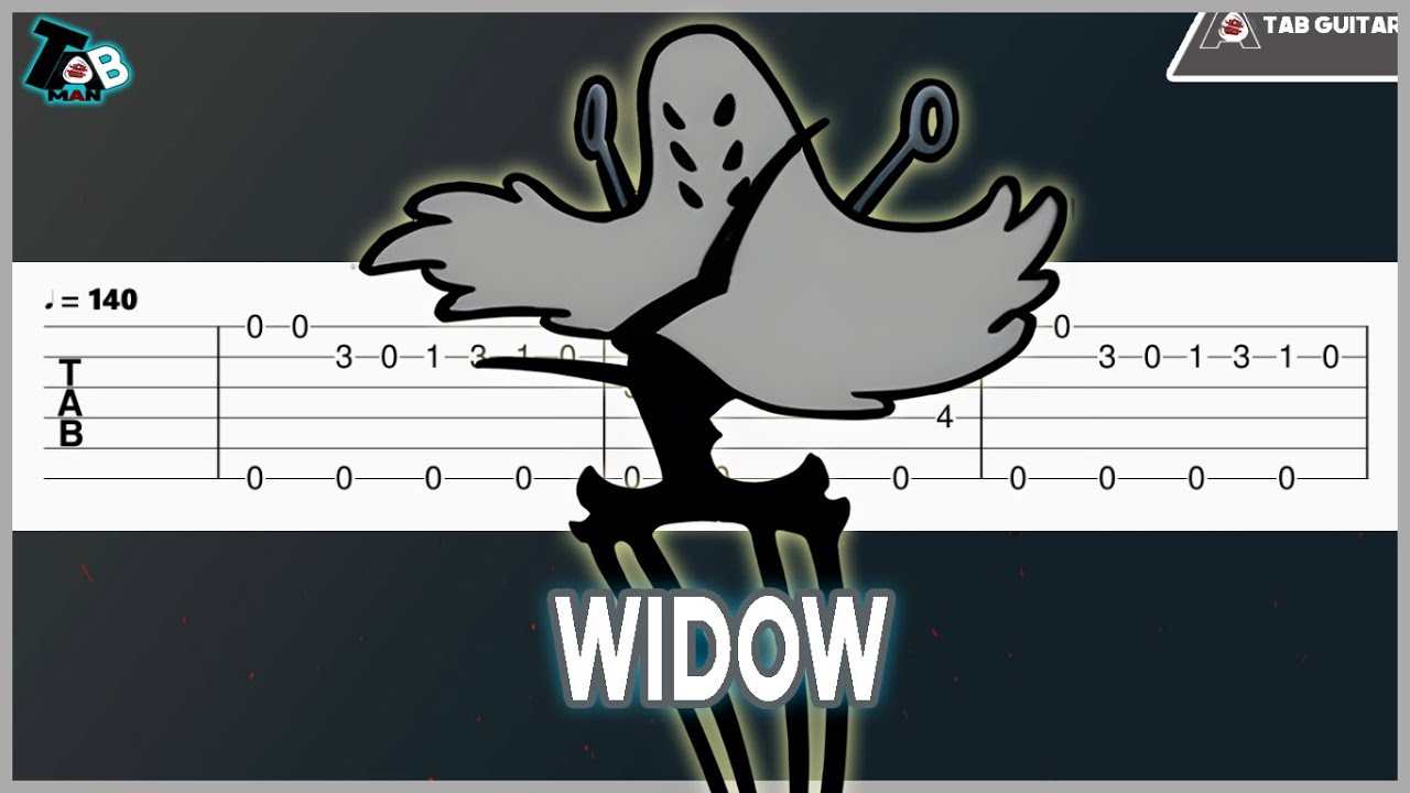 Widow - Hollow Knight: Silksong OST Guitar Tab (Simple)