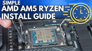 AMD AM5 Ryzen 7000 Series CPU Simple Install Guide