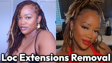 LOC EXTENSIONS UPDATE :: CUTTING MY LOC EXTENSIONS AFTER 6 MONTHS
