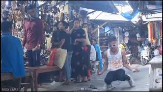 Manike Mage Hithe In Public -- Singing In Public -- Epic Reaction Rendom Viral Song