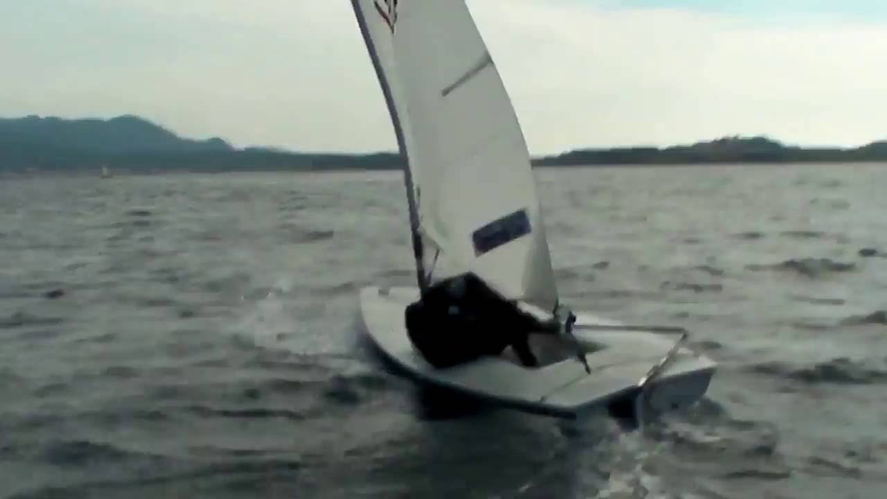 tack laser sailboat