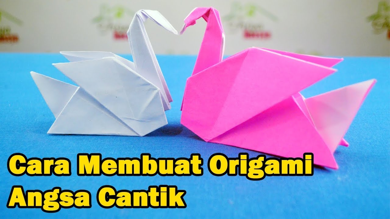  Cara Membuat Origami Angsa  Swan Ide Kreatif YouTube