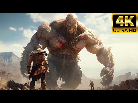 GOD OF WAR Kratos Kills All Gods Of Olympus 4K ULTRA HD