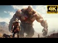GOD OF WAR Kratos Kills All Gods Of Olympus 4K ULTRA HD