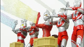 [名シーン再現] S.H.Figuarts ウルトラ6兄弟集結！　ウルトラマン　フィギュアーツ