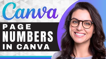 How to Add Page Numbers in Canva | Canva Tutorial (2025)