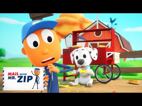 Uh-Oh! What Happened to the Doggy? | Mail with Mr. ZIP | Fun Videos for Kids & Families