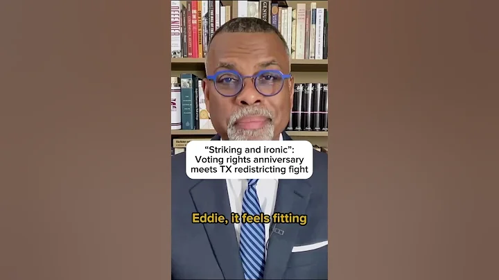 'Striking and ironic': Voting rights anniversary meets TX redistricting fight