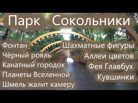 Прогулка по парку "Сокольники" (г. Москва)