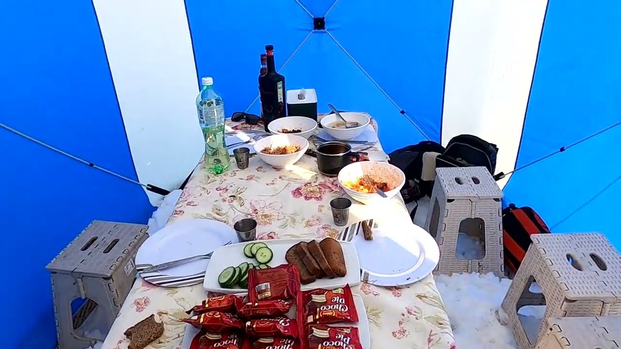 Лёд трещит, крабы лезут!  Крабалка в феврале на Сахалине