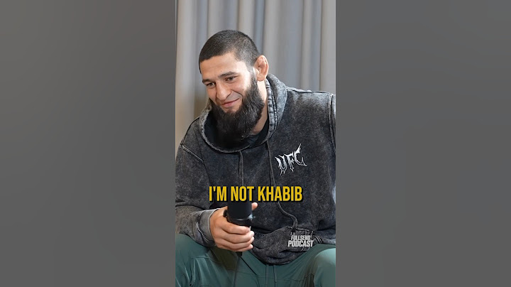 💀 DO NOT CALL KHAMZAT CHIMAEV “KHABIB”!