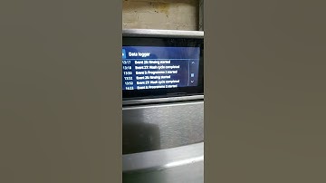 Winterhalter dishwasher error checking
