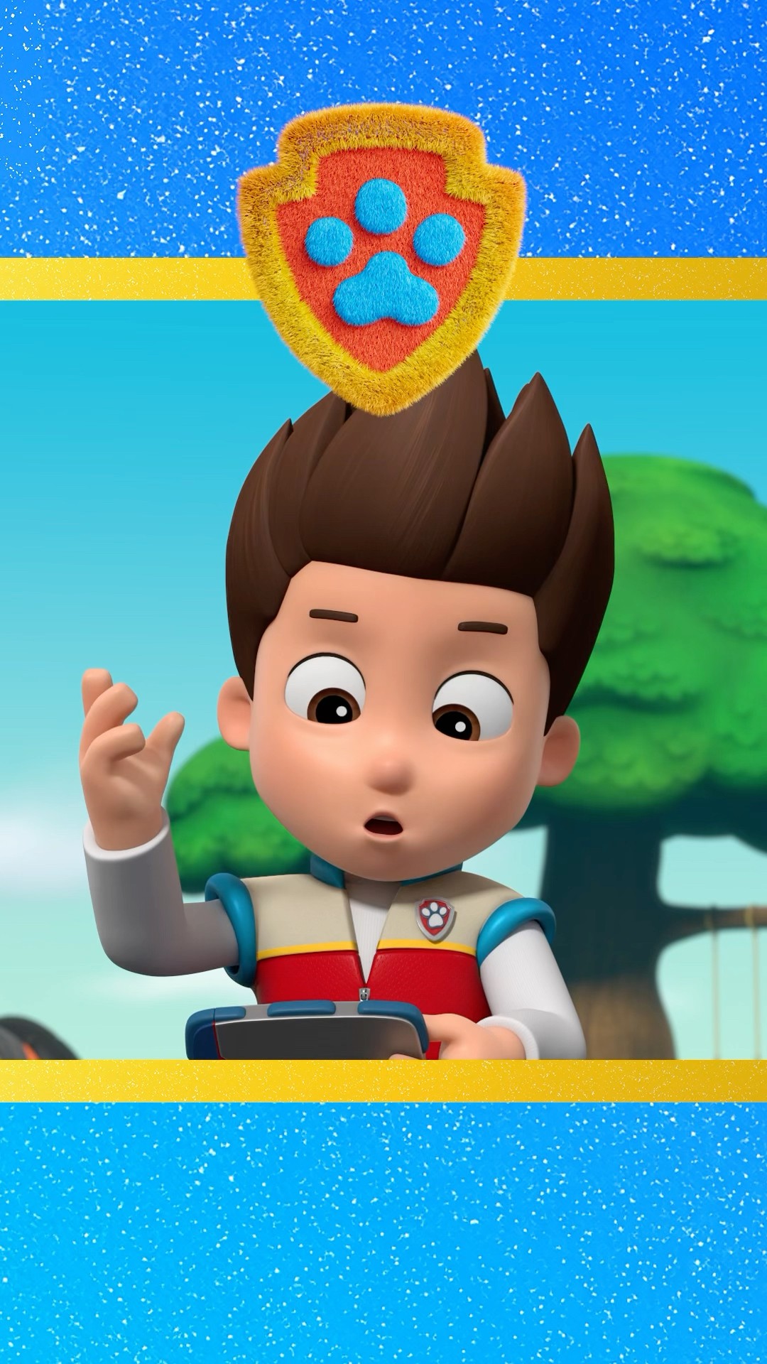 ryder calls paw patrol pups to the lookout tower! #shorts