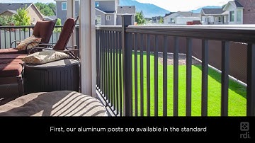 RDI Avalon Aluminum Railing System
