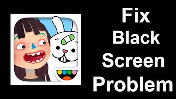 Fix Toca Junior Black Screen Error | Toca Junior Black Screen issue Solved | PSA 24