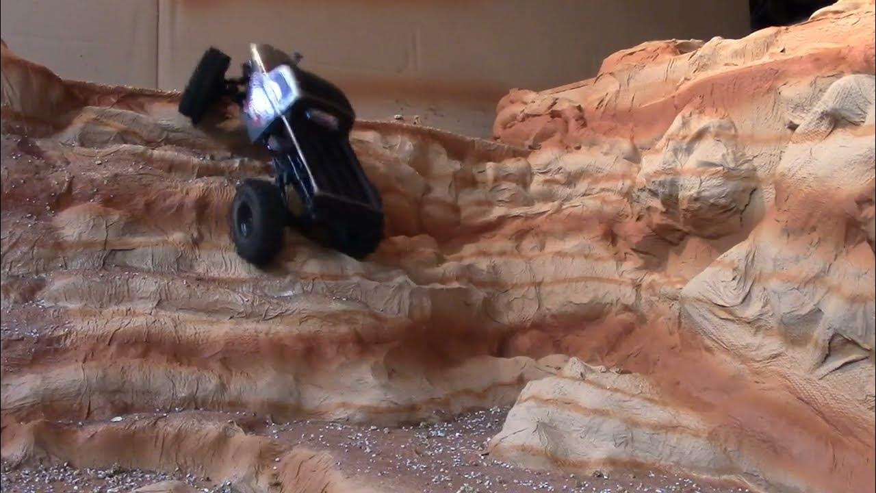 Homemade 124 scale crawler course YouTube