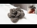 How to make a Flower Beaded Brooch. Brick stitch. Beading tutorial. Beads Jewelry Making. Handmade.