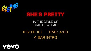 Star De Azlan - She's Pretty (Karaoke)