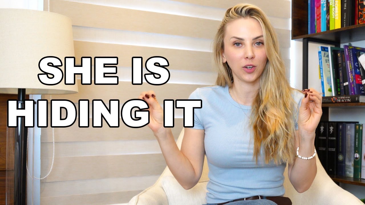 She is into you but trying to hide it!