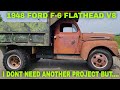 FINALLY FOUND THE RIGHT ONE! 1948 FORD F6 PT1