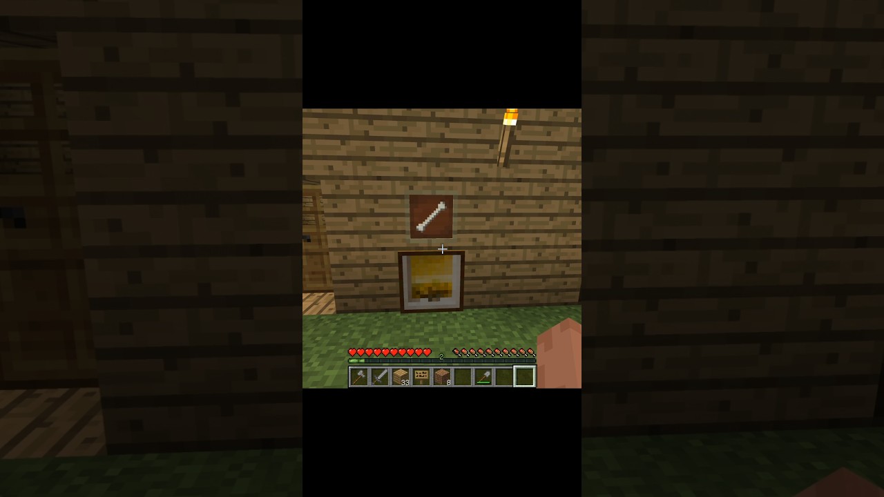 犬用ドアの作り方 #minecraft