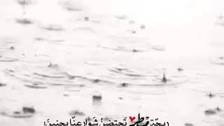 حالات واتس عن المطر || اللهم صيباً نافعاً 🌧💙