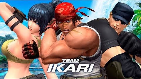 The King of FIghters XIV - Story Mode - Team Ikari (PS4)