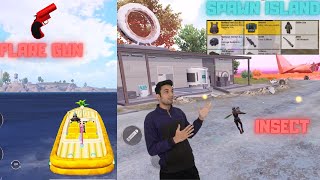 Traveling To Spawn Island To Become Insect Got Flare Gun What Happen Next Pubg Mobile