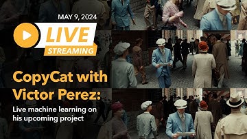 CopyCat with @nodebynode: Live machine learning on his upcoming project