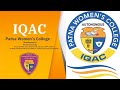 Iqac  patna womens college autonomous