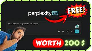 🎁 How to Get Perplexity Pro FREE Worth $200/Year