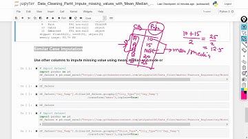 Hands-on Handling missing value using Mean Median mode with Python | Data Cleaning Tutorial 8