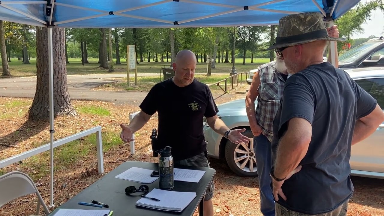 Citizens gathers in Protest & to Petition AGAINST Ordinance 23-08