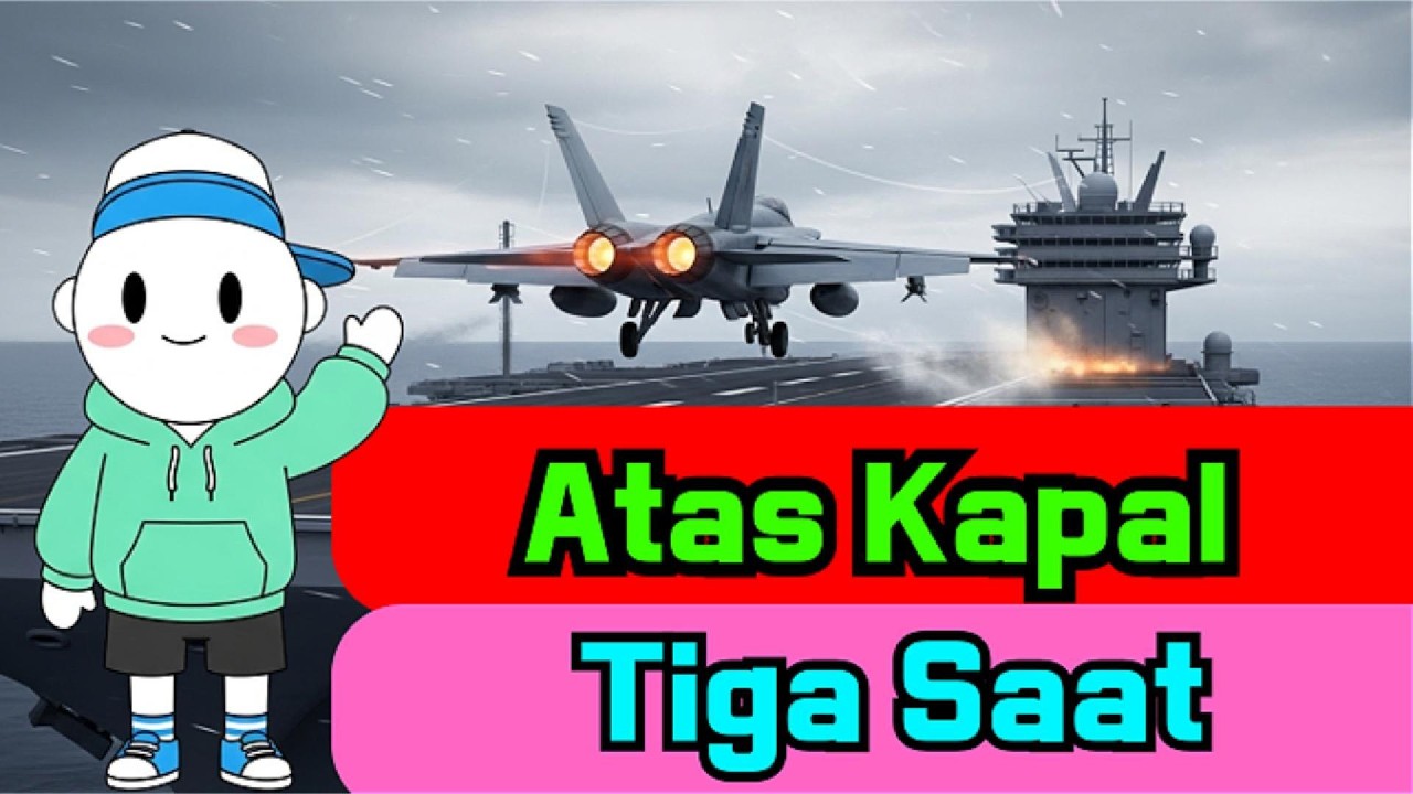 BedahSains: Kenapa Pendaratan di Kapal Pengangkut Pesawat Paling Berbahaya di Dunia?