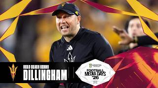 Coach Dillingham Press Conference 2026 Monster Energy Big 12 Football Media Days