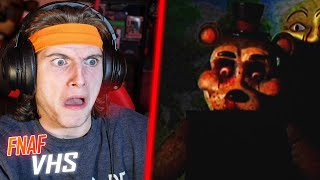 LES PIRES VIDÉOS FNAF SUR INTERNET 😱 | Réaction Fnaf VHS FR