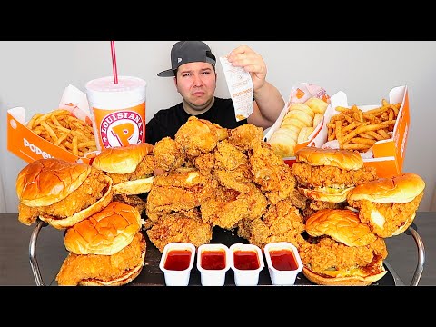 Video $100 Worth of Popeyes • MUKBANG - youtube