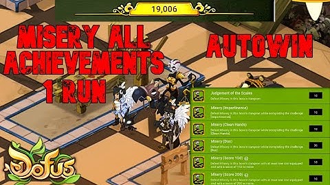 Dofus - Misery Full Succes - AUTOWIN Panda + Feca [ English Guide ]