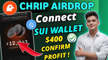 Chirp Airdrop Sui Wallet Connect Mobile Process | Chirp Wallet Connection for Withdrawal #cryptorial