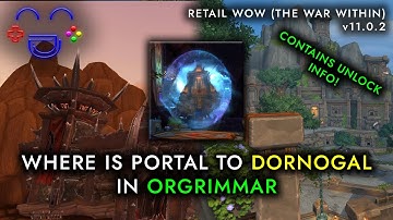 Dornogal in Portal Room Orgrimmar